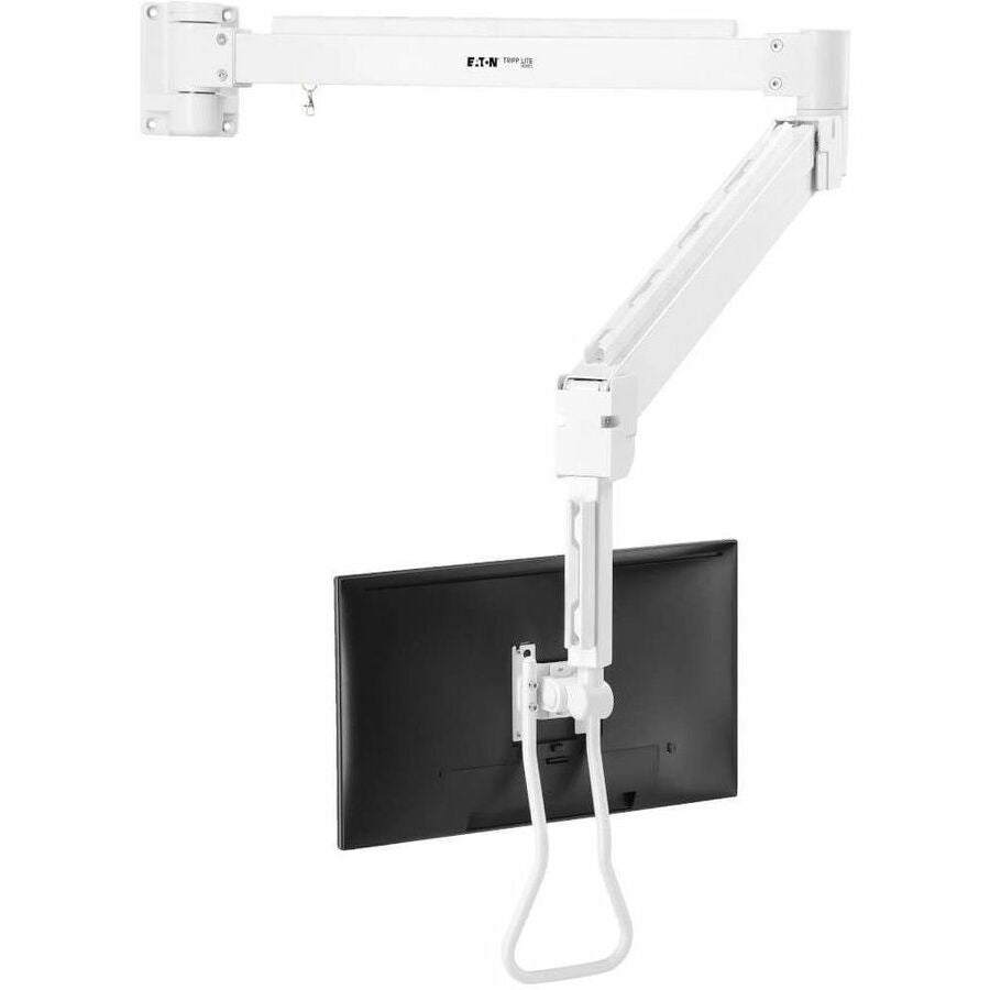Eaton Tripp Lite Series Safe-IT Extended-Reach TV Wall Mount with Antimicrobial Tape for 17" to 32" Displays — DWMLARM1732AM