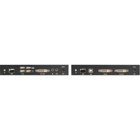 Black Box KVX Series KVM Extender Kit over CATx - DVI-D, USB 2.0, Serial, Audio, Local Video — KVXLCF-100-R2