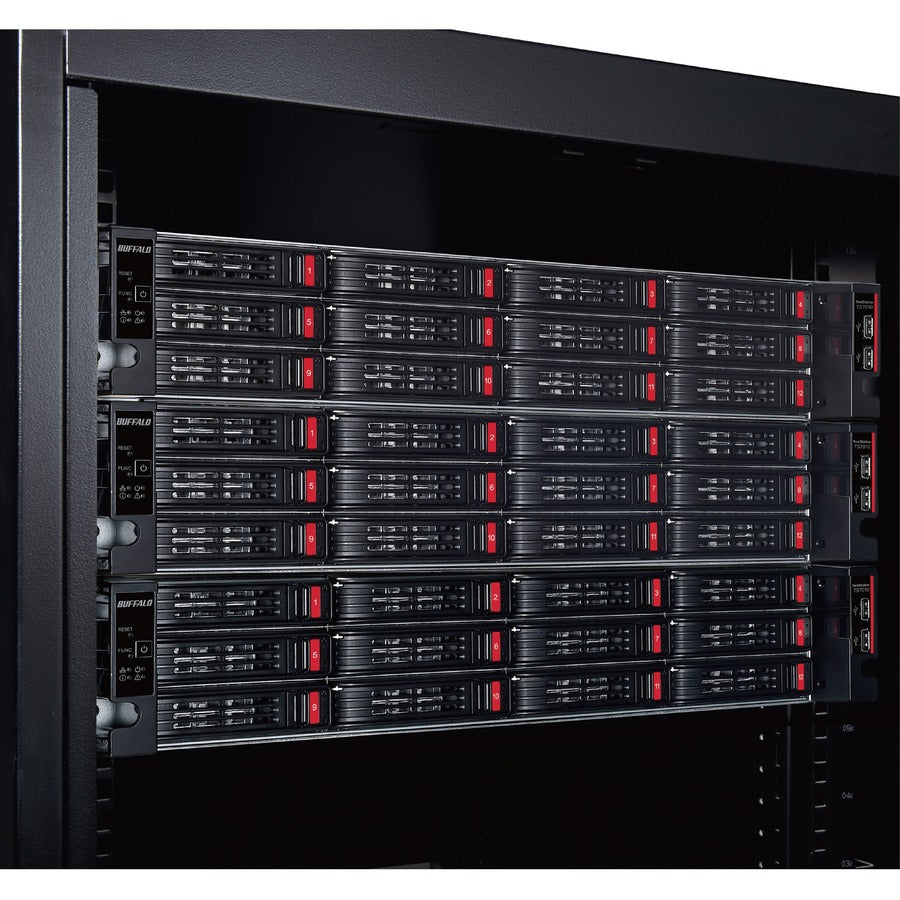 BUFFALO TeraStation 12-Bay 71210 32TB (4x8TB) High-Performance Rackmount NAS Hard Drives Included — TS71210RH3204