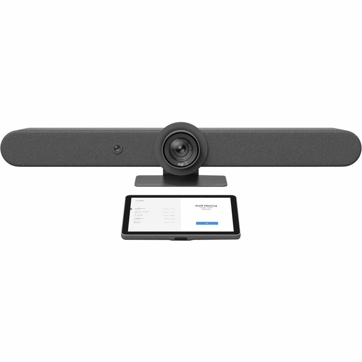 Logitech Rally Bar + Tap IP Graphite Bundle for Video Meeting Rooms — 991-000419