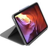Logitech Rugged Folio Rugged Keyboard/Cover Case (Folio) for 10.9" Apple, Logitech iPad (10th Generation & A16) Tablet - Graphite — 920-011295