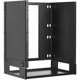 Eaton Tripp Lite Series 12U Wall-Mount Bracket with Shelf for Small Switches and Patch Panels, Hinged — SRWO12UBRKTSHEL