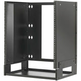 Eaton Tripp Lite Series 12U Wall-Mount Bracket with Shelf for Small Switches and Patch Panels, Hinged — SRWO12UBRKTSHEL