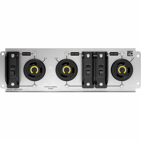 APC Backplate Kit with 3x NEMA L5-20R Outlets for Smart-UPS Modular Ultra — SRYLPD1
