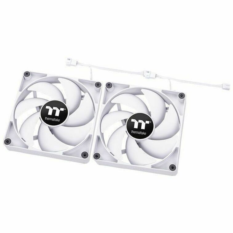 Thermaltake CT140 PC Cooling Fan White (2-Fan Pack) - 2 Pack — CL-F152-PL14WT-A