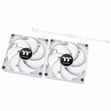 Thermaltake CT140 PC Cooling Fan White (2-Fan Pack) - 2 Pack — CL-F152-PL14WT-A