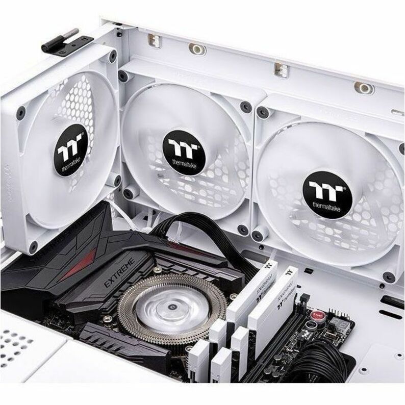Thermaltake CT140 PC Cooling Fan White (2-Fan Pack) - 2 Pack — CL-F152-PL14WT-A