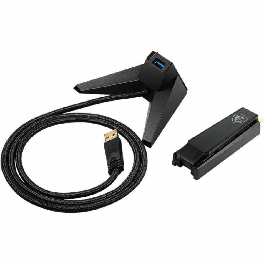 MSI IEEE 802.11 a/b/g/n/ac/ax Dual Band Wi-Fi Adapter for Computer, Notebook — AX1800WIFIUSB