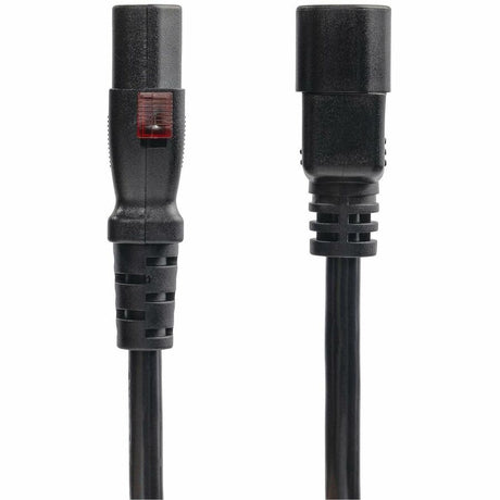 StarTech.com 4ft (1.2m) Power Extension Cord, IEC 60320 C14 to Locking C13, PDU Power Cord, 10A 250V, 18AWG, UL Listed — 87L3-8400-POWER-CORD