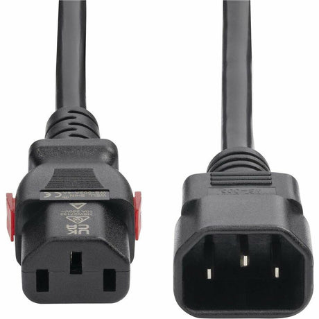 StarTech.com 4ft (1.2m) Power Extension Cord, IEC 60320 C14 to Locking C13, PDU Power Cord, 10A 250V, 18AWG, UL Listed — 87L3-8400-POWER-CORD