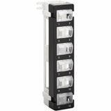 Eaton Tripp Lite Series 12-Port Wall-Mount Patch Panel for UTP Keystone Jacks, Rotatable Modules, TAA — N062-012-KJ-WM