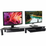 Eaton Tripp Lite Series Extra-Wide Dual-Monitor Riser with Storage Drawers, 39 x 11 in., Black, TAA — MR4011DTAA