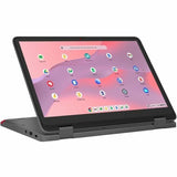 Lenovo 500e Yoga Chromebook Gen 4 82W4000AUS 12.2" Touchscreen Convertible 2 in 1 Chromebook - WUXGA - Intel N-Series N100 - 4 GB - 32 GB Flash Memory - English Keyboard - Graphite Gray — 82W4000AUS