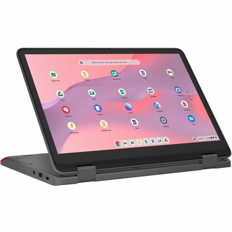 Lenovo 500e Yoga Chromebook Gen 4 82W4000AUS 12.2" Touchscreen Convertible 2 in 1 Chromebook - WUXGA - Intel N-Series N100 - 4 GB - 32 GB Flash Memory - English Keyboard - Graphite Gray — 82W4000AUS