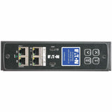 Eaton 3-Phase Managed Rack PDU G4, 240/415V, 42 Outlets, 24A/32A, 17.3kW, 532P6W Input, 10 ft. Cord, 0U Vertical, TAA — EVMAG332X