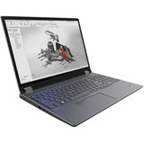 Lenovo ThinkPad P16 Gen 2 21FA0032US 16" Mobile Workstation - WQXGA - Intel Core i7 13th Gen i7-13700HX - 16 GB - 512 GB SSD - English Keyboard - Villi Black, Storm Gray — 21FA0032US