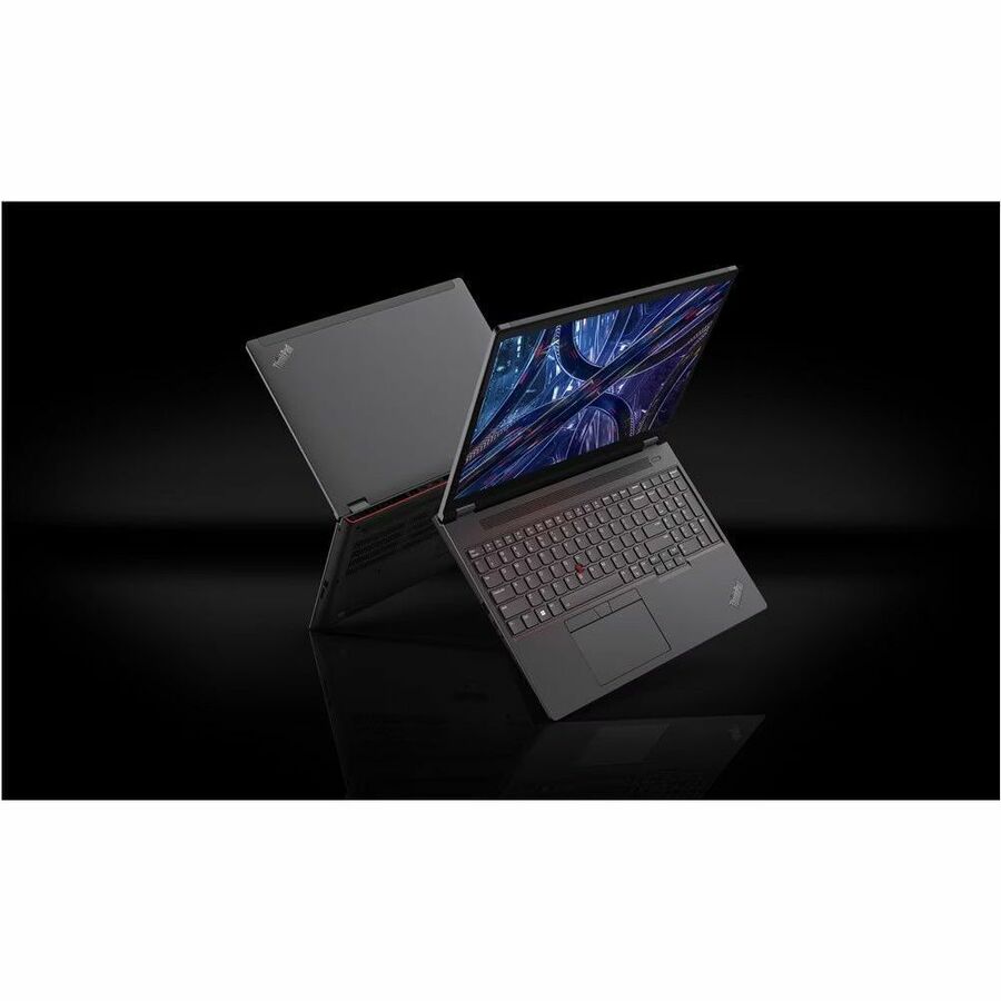 Lenovo ThinkPad P16 Gen 2 21FA0032US 16" Mobile Workstation - WQXGA - Intel Core i7 13th Gen i7-13700HX - 16 GB - 512 GB SSD - English Keyboard - Villi Black, Storm Gray — 21FA0032US