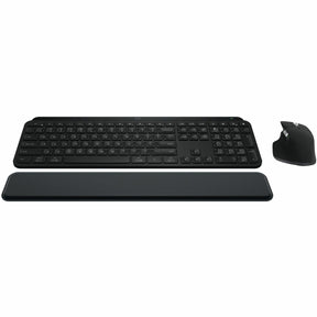 Logitech MX Keys S Combo - Performance Wireless Keyboard and Mouse with Palm Rest, Bluetooth - Black — 920-012274
