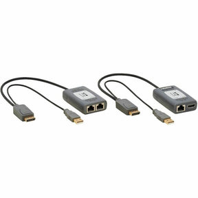 Eaton Tripp Lite Series 1-Port DisplayPort over Cat6 Extender Kit, Pigtail Transmitter/Receiver, 4K 60 Hz, HDR, 4:4:4, 230 ft. (70.1 m), TAA — B127U-111-PDPD