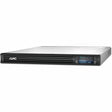 APC Smart-UPS, Line Interactive, 1000 VA, LCD, Rackmount 1U, 120V, 4x NEMA 5-15R outlet, USB, AVR, Short Depth — SMT1000RM1U