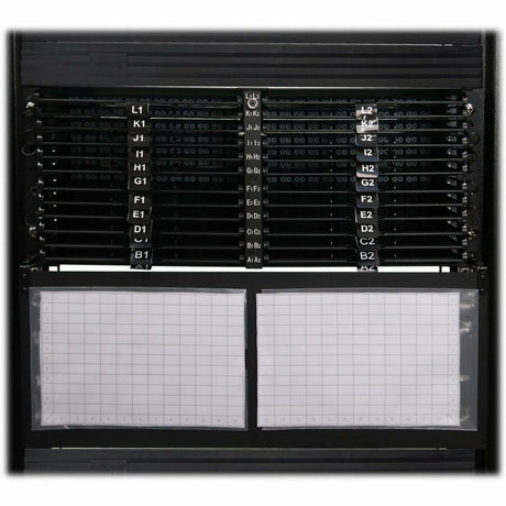 Eaton Tripp Lite Series High-Density Panel Fiber Splice Enclosure - 24 Splicing Cassettes, 576 LC/APC SM 0.9 mm, 1.5 m Pigtail, 4U Rack — N600P-576A-24
