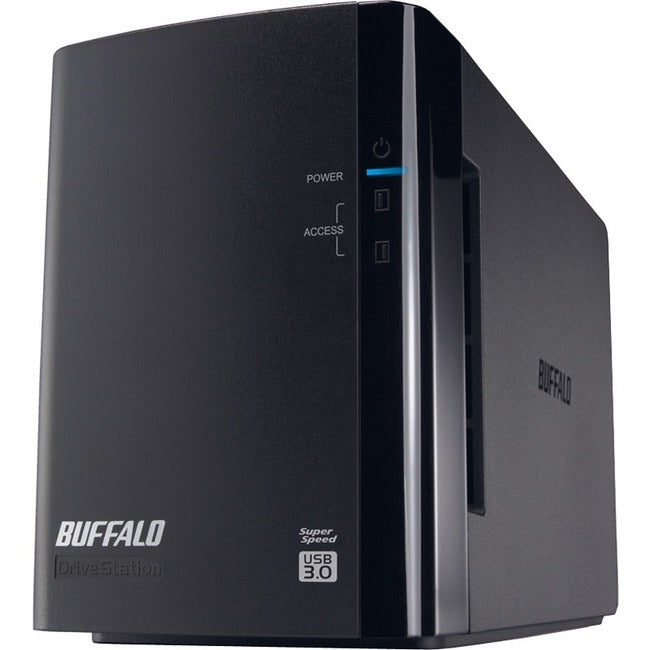 BUFFALO DriveStation Duo USB 3.0 2-Drive 8 TB Desktop DAS (HD-WH8TU3R1) — HD-WH8TU3R1