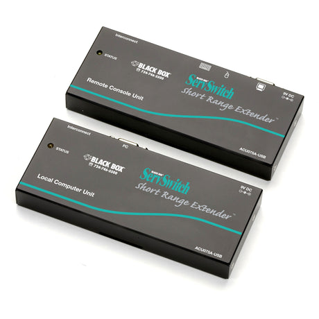 Black Box ServSwitch KVM Short-Range Extender Kit, USB — ACU075A-USB