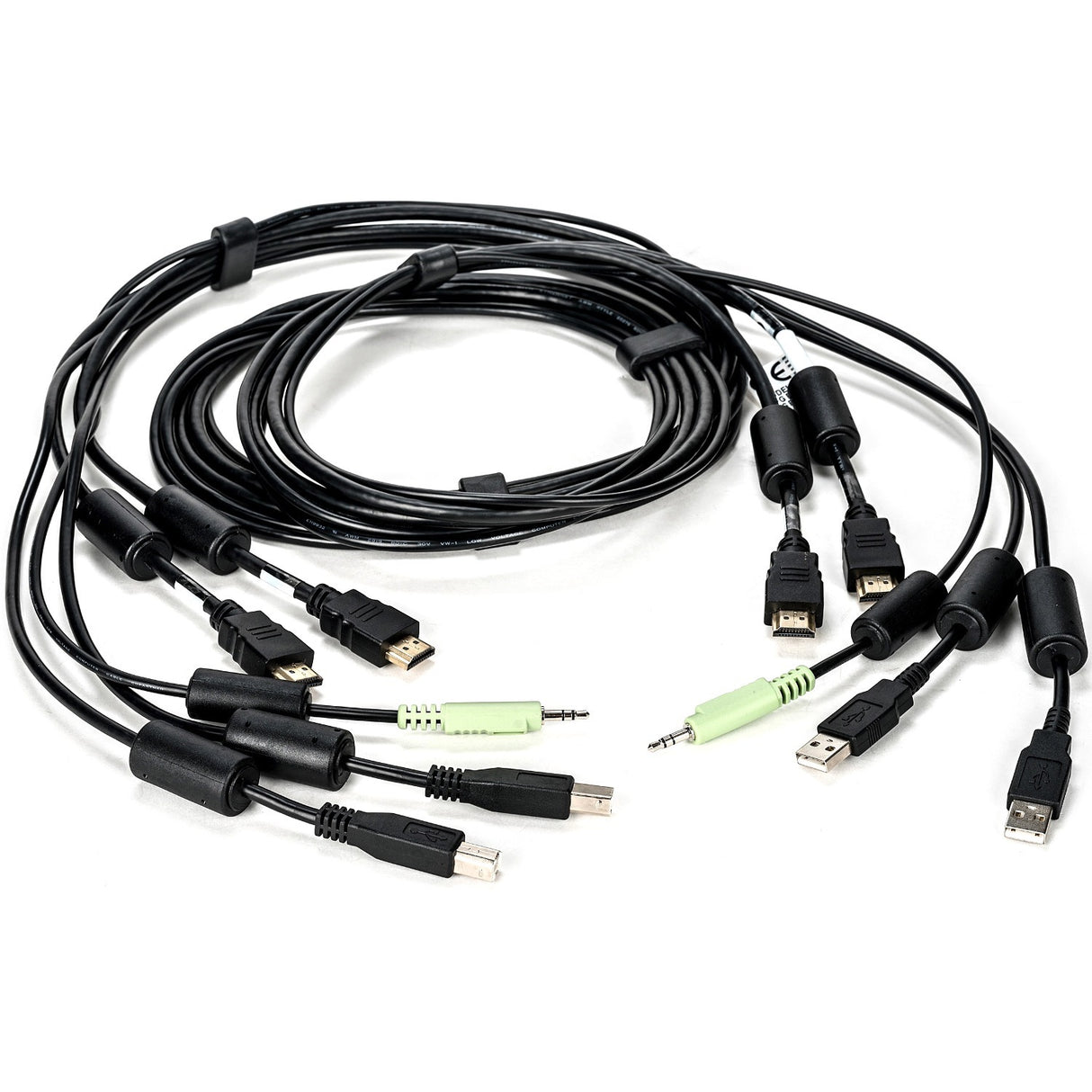 Vertiv Avocent USB Keyboard and Mouse, Dual HDMI and Audio Cable, 6 ft. for Vertiv Avocent SV and SC Series Switches — CBL0116