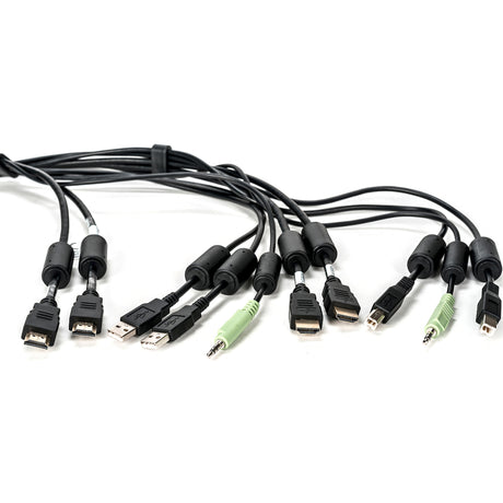 Vertiv Avocent USB Keyboard and Mouse, Dual HDMI and Audio Cable, 6 ft. for Vertiv Avocent SV and SC Series Switches — CBL0116