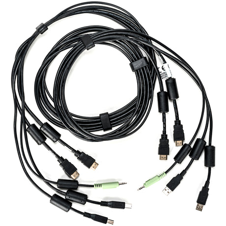 Vertiv Avocent USB Keyboard and Mouse, Dual HDMI and Audio Cable, 6 ft. for Vertiv Avocent SV and SC Series Switches — CBL0116