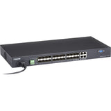Black Box SFP Gigabit Managed Fiber Switch - 24-Port — LGB5124A-R2