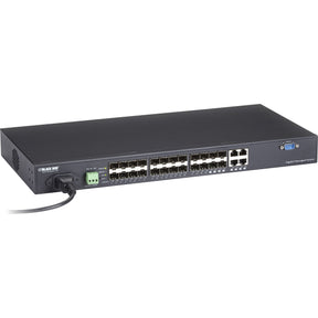 Black Box SFP Gigabit Managed Fiber Switch - 24-Port — LGB5124A-R2