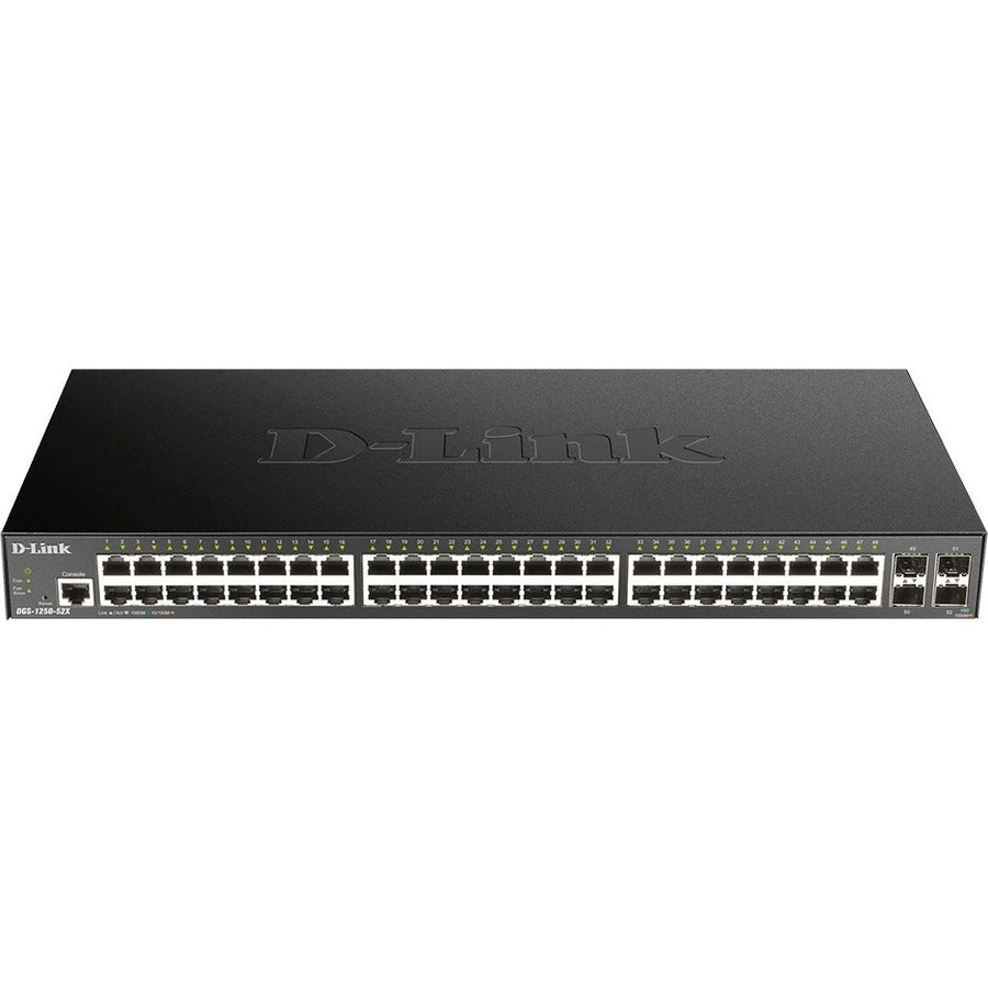 D-Link 52-Port 10-Gigabit Smart Managed Switch — DGS-1250-52X-6KV