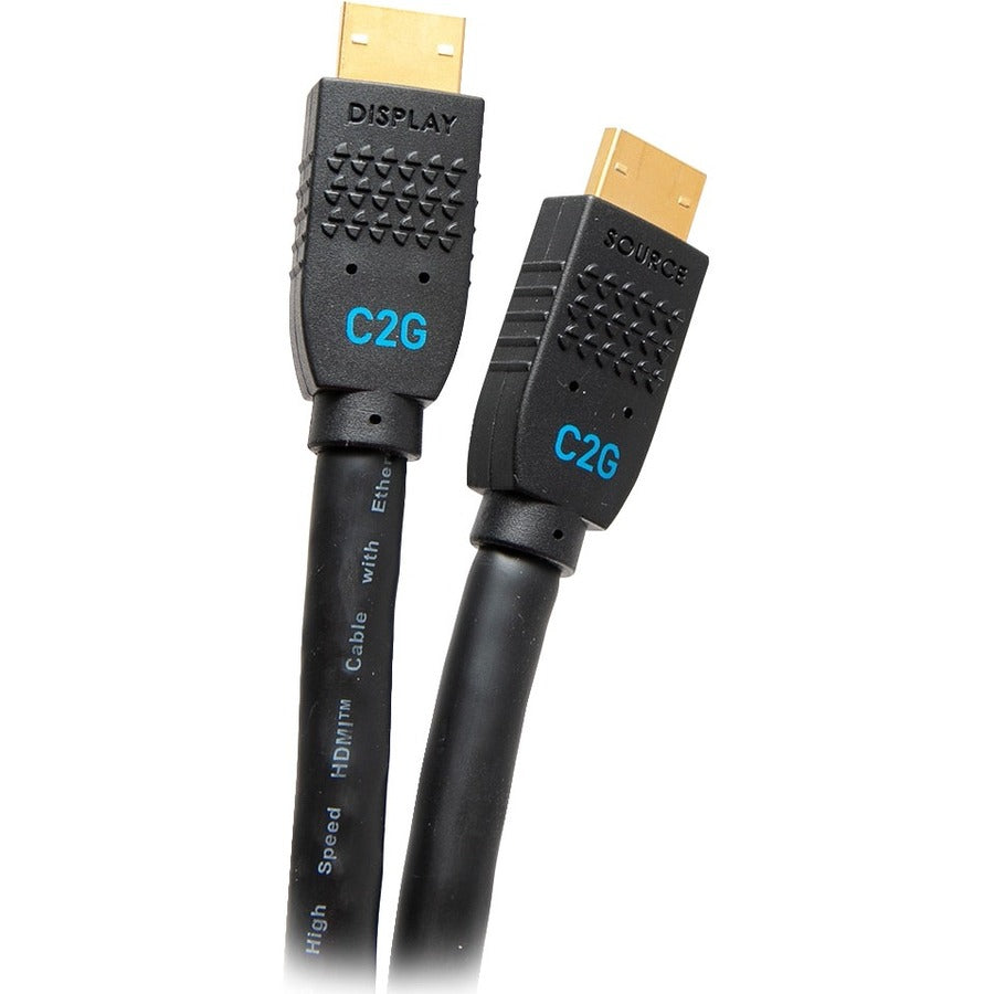 C2G 35ft Performance Series Ultra Flexible High Speed HDMI Cable w Ethernet - In-Wall CMG Rated - 4K 60Hz - M/M - Black — C2G10383