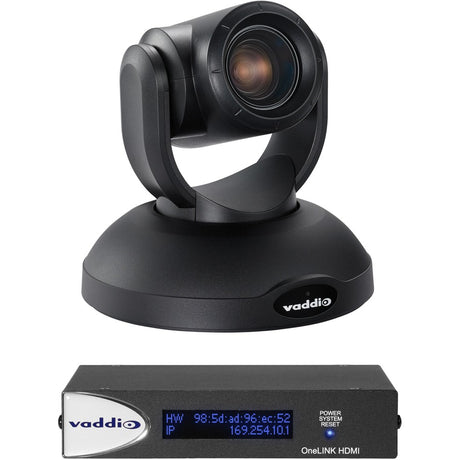 Vaddio RoboSHOT Video Conferencing Camera - 8.9 Megapixel - Black - TAA Compliant — 999-9950-100B
