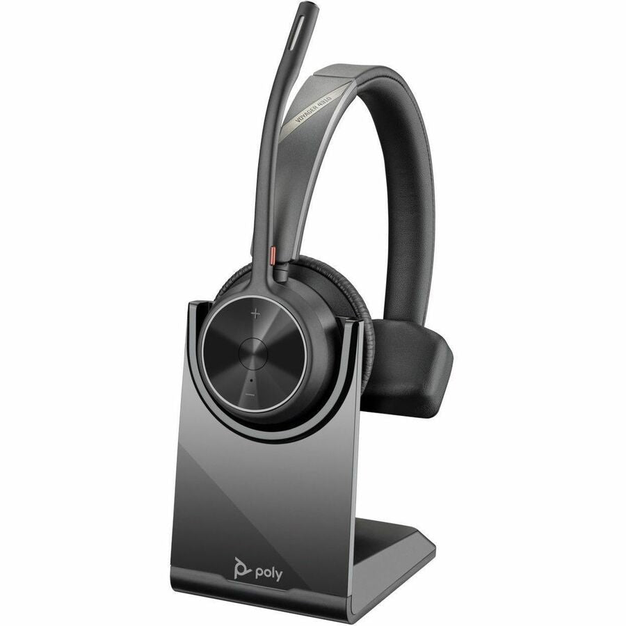 Poly Voyager 4310 UC Monaural Headset + BT700 USB-A Adapter + Charging Stand — 77Y92AA
