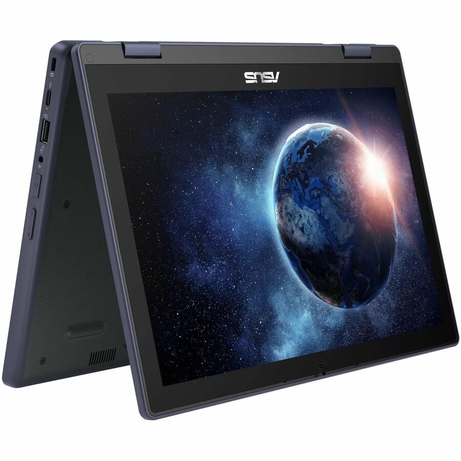 Asus BR1204F BR1204FGA-YS14T-S 12.2" Touchscreen Rugged Convertible 2 in 1 Notebook - WUXGA - Intel N-Series N100 - 4 GB - Mineral Gray — BR1204FGA-YS14T-S