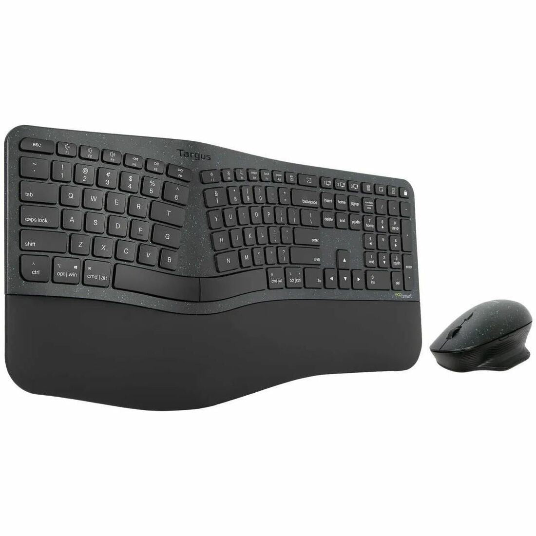 Targus EcoSmart Ergonomic Keyboard and ErgoFlip Mouse Combo — AKM624USZ