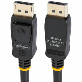 StarTech.com 10ft (3m) VESA Certified DisplayPort Cable - 10 Pack - DisplayPort 1.2 Cable with Latches, 4K 60Hz UHD - Latching DP Connectors — DISPLPORT10L10PK