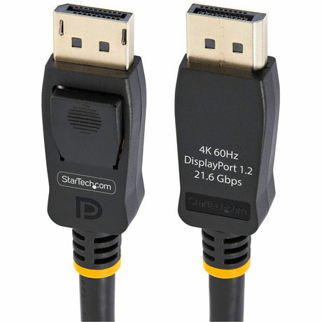 StarTech.com 10ft (3m) VESA Certified DisplayPort Cable - 10 Pack - DisplayPort 1.2 Cable with Latches, 4K 60Hz UHD - Latching DP Connectors — DISPLPORT10L10PK