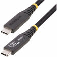 StarTech.com 50cm (1.6ft) USB4 Cable, USB-IF Certified USB-C Cable, 40 Gbps, 240W, 8K 60Hz, Compatible w/Thunderbolt/USB 3.2 Ports — 50C-40G-USB4-CABLE