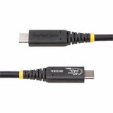 StarTech.com 50cm (1.6ft) USB4 Cable, USB-IF Certified USB-C Cable, 40 Gbps, 240W, 8K 60Hz, Compatible w/Thunderbolt/USB 3.2 Ports — 50C-40G-USB4-CABLE
