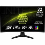 MSI MAG 32CQ6F 32" Class WQHD Curved Screen Gaming LED Monitor - 16:9 - Black — MAG32CQ6F