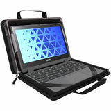 Explorer 5 Work-In Case w/Pocket 11" w/ Shoulder Strap (Black) — MCEB5P11BLK