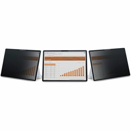 StarTech.com 4-Way 12.3in Surface Pro 4/5/6/7/7+ Privacy Screen Filter, For Portrait/Landscape, Touch-Enabled, +/- 30 Deg. View, Matte — 123SP-PRIVACY-SCREEN