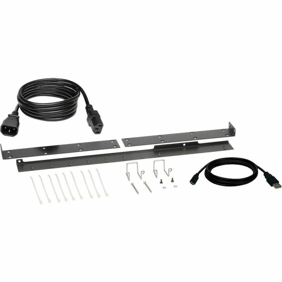 Eaton 2.5kW Single-Phase 208/230V Switched PDU - LX Platform, 8 C13 Outlets, C14 Input 2m Cord, 1U Rack-Mount, TAA — PDUMH15HVNET