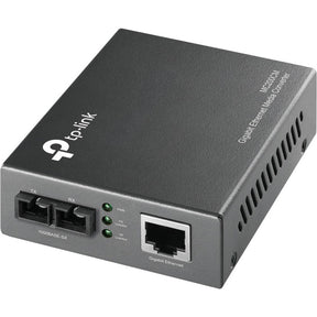 TP-LINK MC200CM - Gigabit SFP to RJ45 Fiber Media Converter - Black — MC200CM