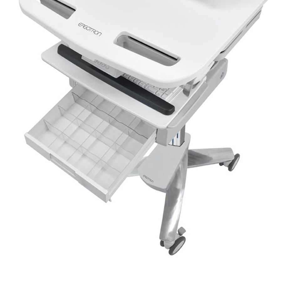 Ergotron StyleView Electric Lift Cart with LCD Arm, LiFe Powered, 1 Drawer (1x1) — SV44-2212-1