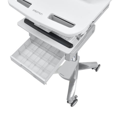 Ergotron StyleView Electric Lift Cart with LCD Arm, LiFe Powered, 1 Drawer (1x1) — SV44-2212-1
