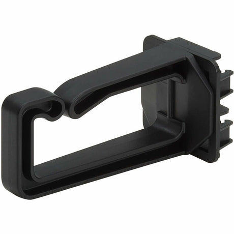 Eaton Tripp Lite Series Cable Management D-Rings for DIN Rails - Multi-Angle, 1U, Black, 2 Pack — NCM-DIN01-02